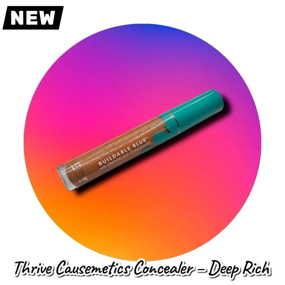 New no box Thrive Buildable Creaseless Concealer – Deep Rich